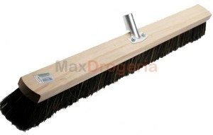 MIOTŁA DREWNIANA 60 cm METALOWY UCHWYT