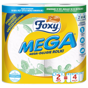 RĘCZNIK PAPIEROWY FOXY MEGA 2 szt.