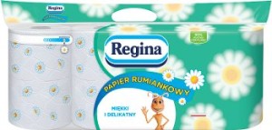 PAPIER TOALETOWY REGINA RUMIANKOWY 8 szt.