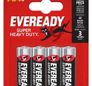 BATERIA AA R6 EVEREDAY SUPER HD 4 szt.