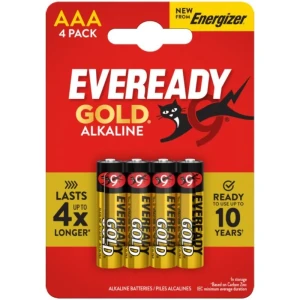 BATERIA ALKALICZNA AAA R03 ENERGIZER GOLD 4 szt.