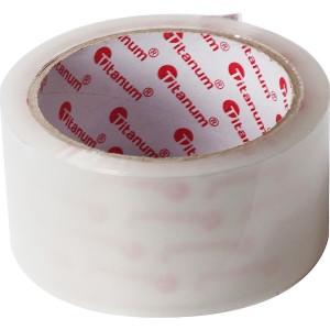 TAŚMA PAKOWA 48mm/66m TITANUM TRANSPARENTNA24441