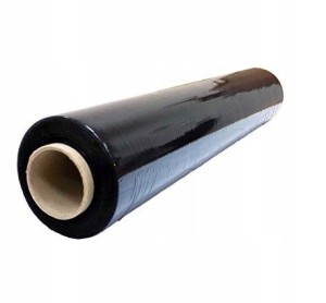 FOLIA STRETCH CZARNA 2kg 23 µm