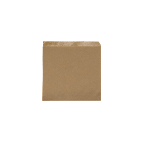 TORBA PŁASKA HAMBURGER 150X160 mm SZARA 200 szt.