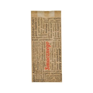 KOPERTA HOT DOG FRANCUSKI 75X30X170 mm SZARA 200 szt.