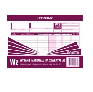 DRUK WZ A-5 01181