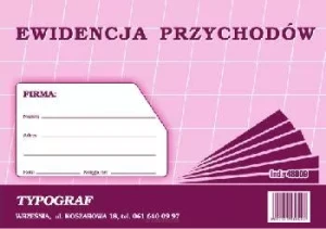 DRUK EWIDENCJA PRZYCHODÓW A-5 48009