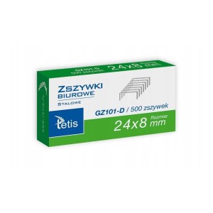 ZSZYWKI 24/8 GZ 101-D 500 szt.