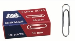 SPINACZ BIUROWY 33 mm 100 szt.