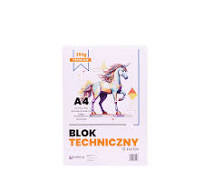 BLOK TECHNICZNY A-4 BIAŁY 250 g/m² WEKTOR