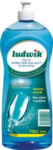 Płyn nabłyszczający do zmywarki LUDWIK 750ml.