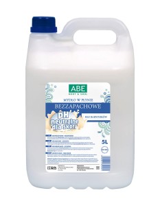 Mydło w płynie ABE bezzapachowe 5L.