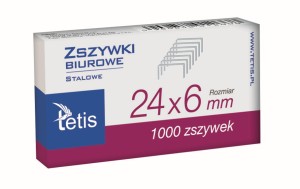 Zszywki TETIS 24/6