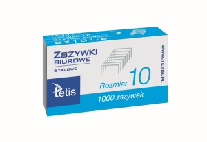 Zszywki TETIS Nr.10