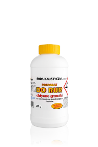 Soda kaustyczna do udrażniania rur 500g. ARA