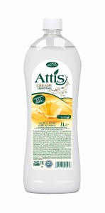 Mydło Attis mleko i miód 1L.