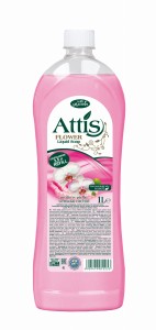 Mydło Attis orchidea 1L.