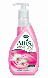 Mydło Attis Orchidea 400 ml.