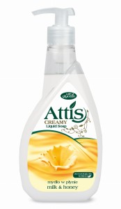Mydło Attis Mleko i Miód 400ml