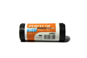 Worki PERFECTO 35l czarne 15szt