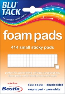 Kostka 3D 414szt. 5x5mm. BOSTIK