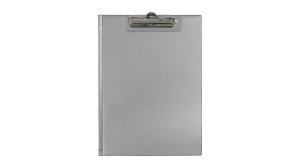 Podkładka z klipsem TRES szary