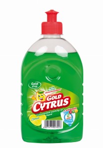 Płyn do naczyń Gold Cytrus 500ml.