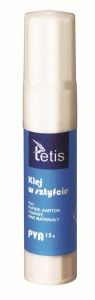 Klej w sztyfcie TETIS 15g PVA