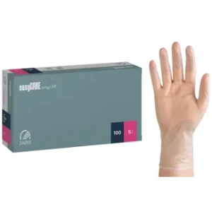 Rękawice winylowe S