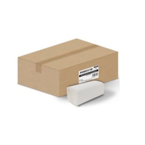 Ręcznik ZZ celulozowy dwuwarstwowy biały Perfecto