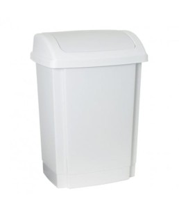 Kosz Swing Top 15 l biały