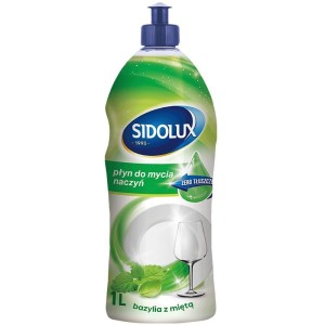 PŁYN DO NACZYŃ SIDOLUX 1L BAZYLIA Z MIĘTĄ