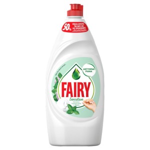 PŁYN DO NACZYŃ FAIRY 900ml DRZ. HERBACIANE Z MIĘTĄ