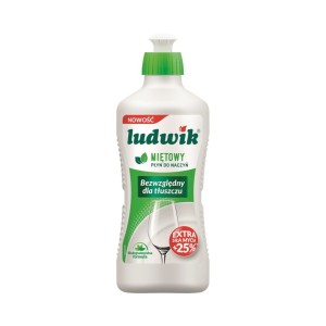 PŁYN DO NACZYŃ LUDWIK 450ml MIĘTA