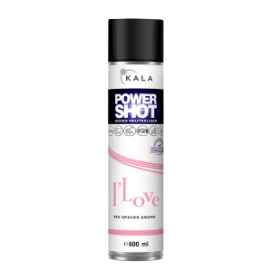 ODŚWIEŻACZ POWER SHOT 600 ml LOVE