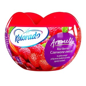 ODŚWIEŻACZ ŻELOWY AROMELLA CZERWONE OWOCE