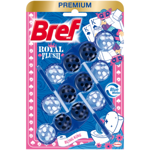 WC KOSZYK BREF 4FUNCTION 3X50g BLING KING COLOR ACTIV