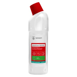 PŁYN DO WC MEDICLEAN 320 ODKAMIENIAJĄCY 750 ml