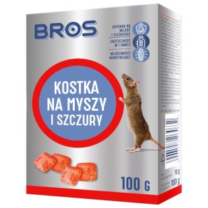 KOSTKA NA MYSZY I SZCZURY 100 g