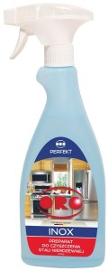 PŁYN DO CZYSZCZENIA STALI NIERDZEWNEJ ORO PERFEKT 500 ml
