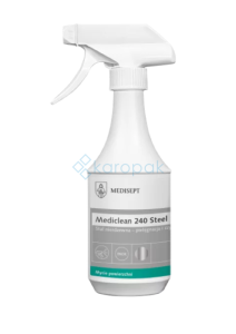 PŁYN DO CZYSZCZENIA STALI NIERDZEWNEJ MEDICLEAN 240 500 ml