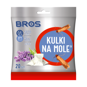 KULKI NA MOLE ODZIEŻOWE 120 g LAWENDA