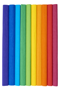 Bibuła dekoracyjna MIX kolor 10szt.