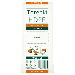 WORECZKI HDPE 14/4/32 1000 szt.