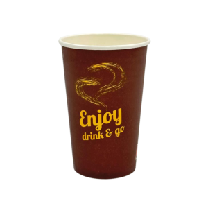KUBEK PAPIEROWY 400 ml ENJOY 50 szt.